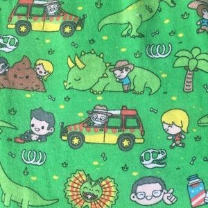 LOOTCRATE exclusive JURASSIC PARK drawstring PJs
